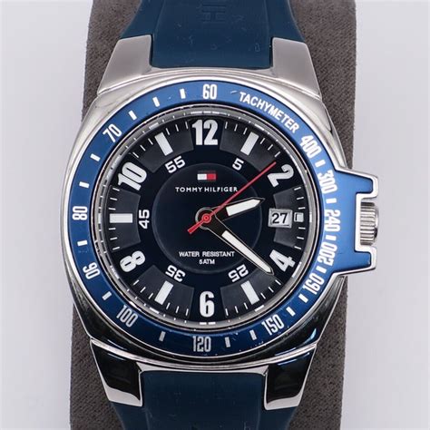 tommy hilfiger f90271 price|Mens Tommy Hilfiger Date Blue Rubber Strap Watch Ref F90271.